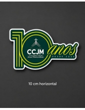 Adesivos Yeshua 2026 - Logo CCJM 10cm