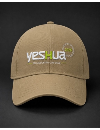 Boné Yeshua 2026 - Trucker Verde