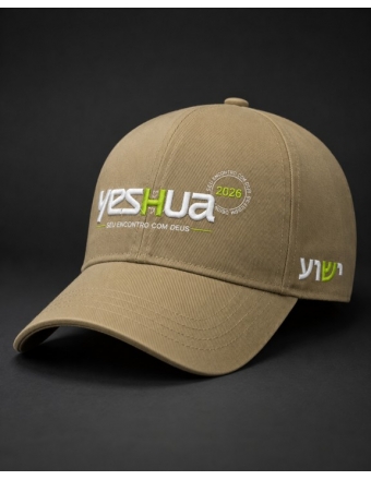 Boné Yeshua 2026 - Trucker Verde