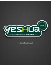 Adesivos Yeshua 2026 - Logo Yeshua Completa 15cm