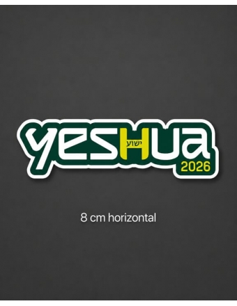 Adesivos Yeshua 2026
