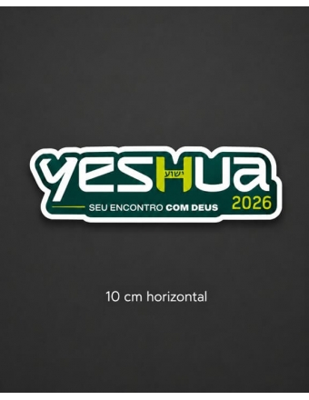 Adesivos Yeshua 2026