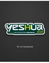 Adesivos Yeshua 2026 - Logo Simples 10cm